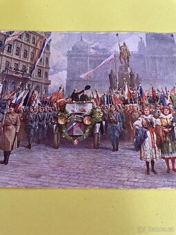 Foto T.G.Masaryk Praha 1918 - 5
