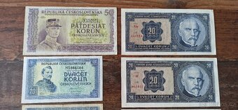 Bankovky a státovky 1919-1945, ČSR. Protektorát. - 5