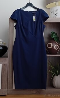 Marks & Spencer dámské pouzdrové midi šaty vel. M/L nové - 5