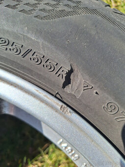 Alu kola 7.5Jx17H2 ET45, pneu 225/55R17 97W a tpms - 5