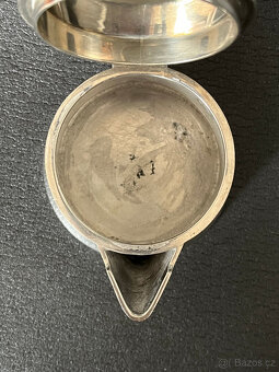Art Deco Alpaková konvice 300ml, Berndorf Arthur Krupp - 5