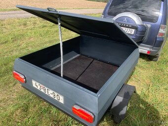 🛻Přívěs za auto – rybaření, myslivost, outdoor, les - 5