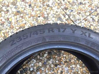 2ks celoroční pneu Continental 235/45/17 XL DOT xx23 - 5