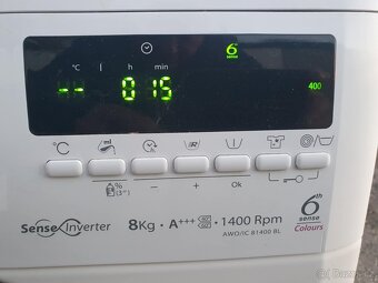 PRACKA WHIRLPOOL,BOCNI PLNENI,8KG,DISPLEJ,A+++ - 5
