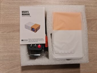 Mini LED projektor YG300 USB, HDMI žlutý - 5