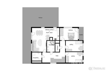 Byt 4+kk o ploše 113 m2 - Praha, Pitkovice - 5