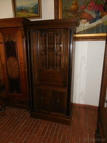 Starožitná vitrína skleník - 5