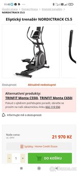 Eliptický trenažer - 5