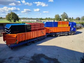 Prodám řetězový kontejner vanový-mulda 10m3.SKLADEM - 5