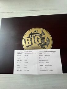 Zlato / zlaté mince sbírka 7ks 0,5g ryzí 24k - 5