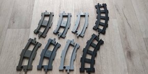 DUPLO vlak-sada nebo dílky,koleje,vagóny,loko manual i bat. - 5