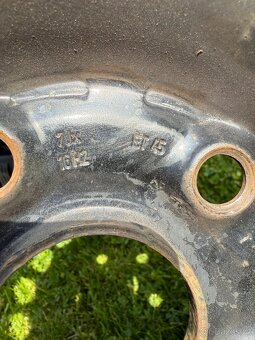 Plechový disk 5x112 - 5