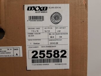 Mercedes C, E alu kola 7J R16 5x112 ET32 - 5
