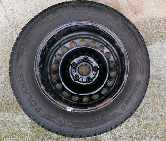Sada kol 6Jx15H2 ET43 se zimnim pneu 195/65 R15 - 5