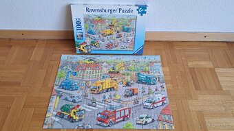 Puzzle Ravensburger 100 XXL - dopravní prostředky - 5