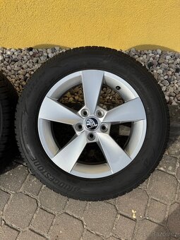 Alu 5x112 r15 zimní Bridgestone 185/65 - 5