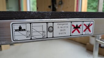 lešení KRAUSE MINI - rezervováno do 17.7. - 5