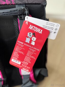 Dětská školní aktovka, holčičí, NOVÁ - 5