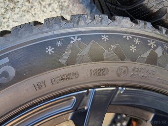 MSW by O.Z. 5Jx15 ET38 ŠKODA VW +zimní pneu 7mm - 5