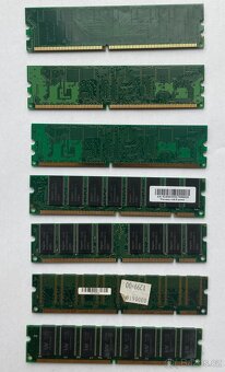 MIX RAM DDR CL2.5/CL3/CL5 paměti různé velikosti - 5
