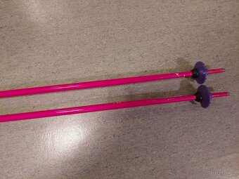 Dětské sjezdové hůlky LEKI 105 cm dívčí - 5