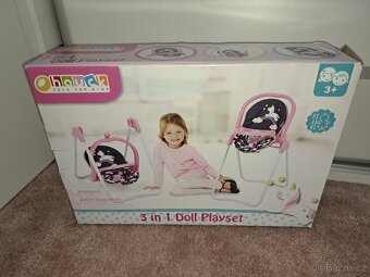 Jidelni židlička pro panenky - 5