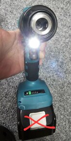 Aku vrtačka pro bat. Makita 18V, WiFi PIR SENZ,kleště,bruska - 5