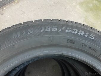 4ks zimních pneu Sava 185/60/15 - 5