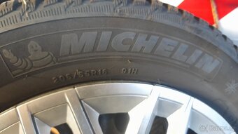 zimní pneu 205/55 R16 + ocelové disky - 5