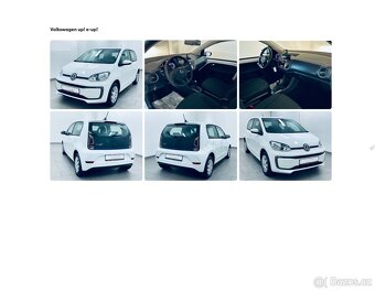 VW e-up AUT 83PS 1oo%Elektro Klimatr Centrál 218t+DPH 8/21 - 5
