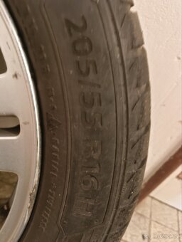 ALU kola 16" Ford 5x108 zimní pneu Barum Polaris 5 205/55/1 - 5