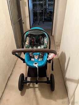 Cybex Priam Rose jewels 3v1 top stav edice Broučci - 5