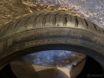 Celoroční Pneumatiky Bridgestone 205/45/r17 - 5