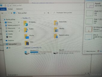 ThinkCentre M710q i5 7400T, 8G DDR4, 128G SSD, 1TB HDD, W10 - 5