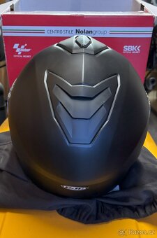 Vyklápěcí přilba na motorku HJC (i90 černá matná, L) - 5