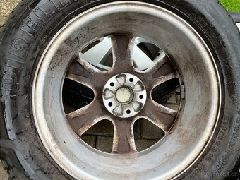 4x alu disky 5x114 R18, + matky, letní pneu 70% - 5