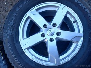 Prodám sadu ALU kol R.O.D. 245/65R17 zimní - 5