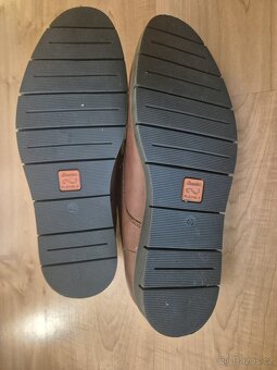 Společenské vycházkové boty pánské v.40 hnědé Baťa - 5