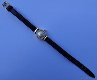 Dámské zlaté náramkové hodinky Omega 18K - 5
