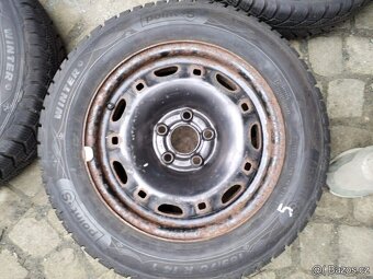 zimni komplet fabia ibiza 5x100 +165/70/14 zima - 5