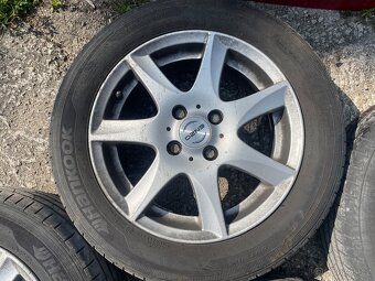 Alu kola na Renault Clio R15 + letní pneu 185/60 R 15 - 5