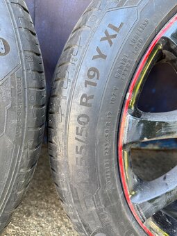 Alu kola R19 VW Touareg – originál + pneu Continental/Barum - 5