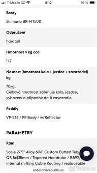 Juniorské horské kolo na 27,5” - XS rám - 5