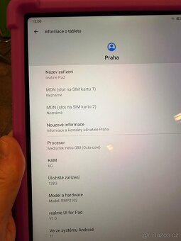 Tablet Realme Pad 6GB/128GB LTE - 5