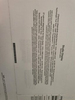 originální nová krabice obal na Apple Studio Display - 5