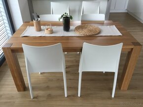 Bílé jídelní židle Pedrali Volt 6ks - 5