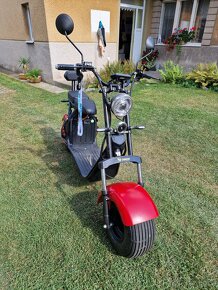 Leramotors Scooters C2 1500W - červená (nová 40km) - 5