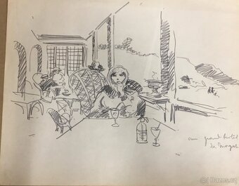 19 originalnich kreseb z roku 1914 - 5
