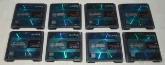 MD minidisc SONY 74/80min., super stav, s obaly, sada 8ks - 5