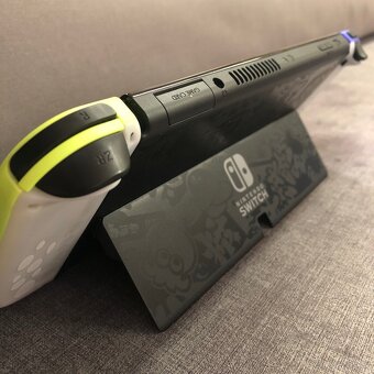 Nintendo Switch Oled Edice Splatoon 3 - 5